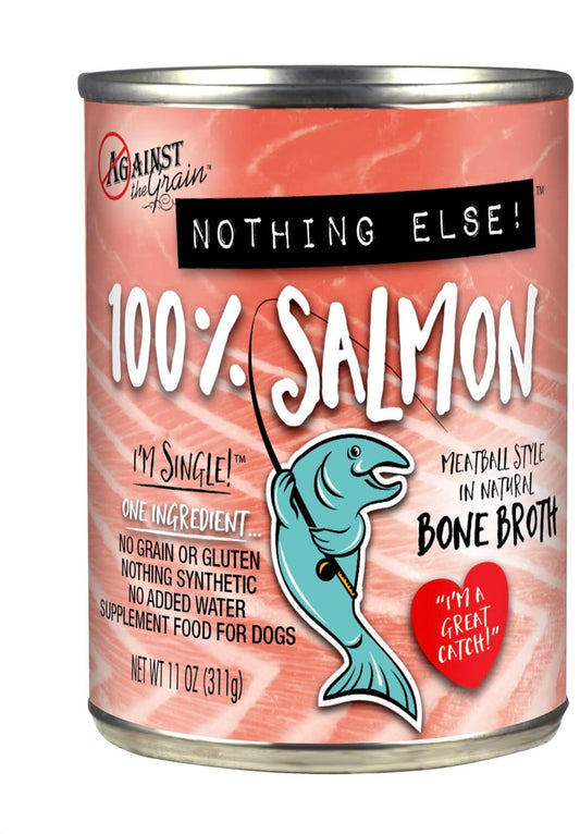 Against The Grain Nothing Else! Salmon Dog Food - (12 pack) 11 Oz Cans